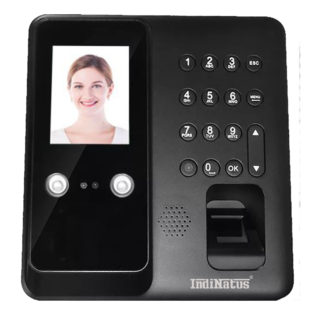 IN-BIO20-F, Face Recognition Time Attendance  IndiNatus® India Private Limited - India Ka Apna Brand, Indian CCTV  Brand,  Make In India CCTV camera, Make in india cctv camera brand available on gem portal, IP Network Camera, Indian brand CCTV Camera 