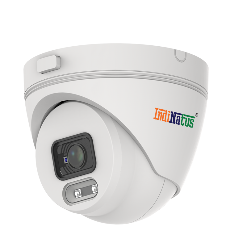 IN-IPC2T32P-I5(M)SD, 2MP Fixed Eco Turret Camera IndiNatus® India Private Limited - India Ka Apna Brand, Indian CCTV  Brand,  Make In India CCTV camera, Make in india cctv camera brand available on gem portal, IP Network Camera, Indian brand CCTV Camera 